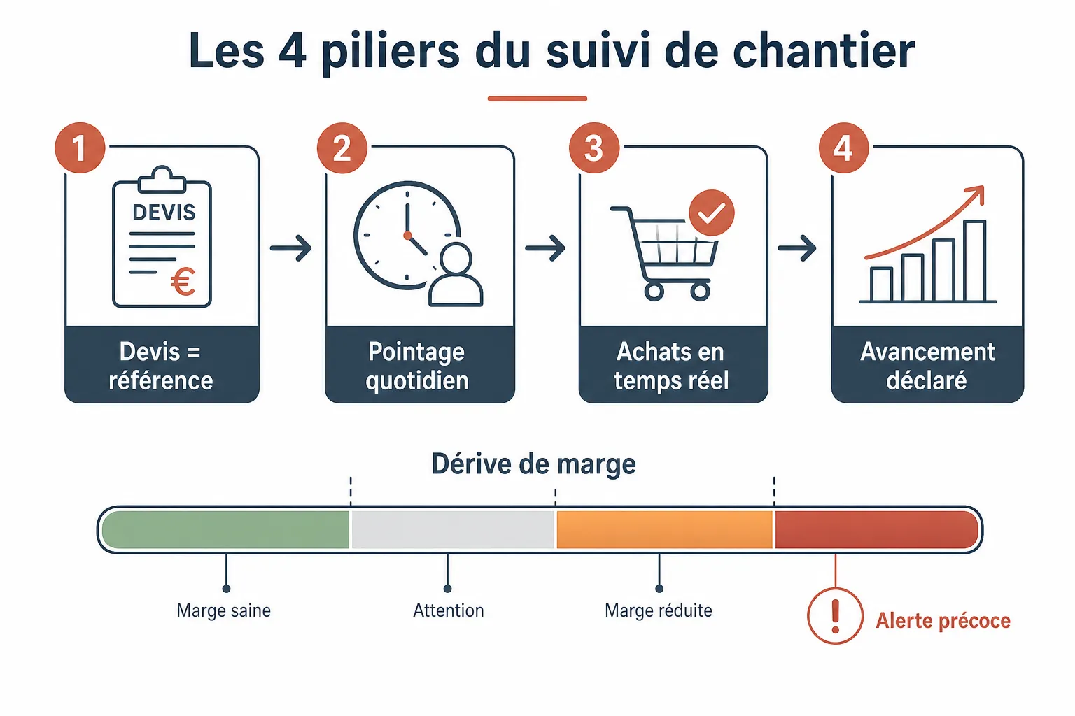 Suivi de chantier : la méthode complète (sans usine à gaz)